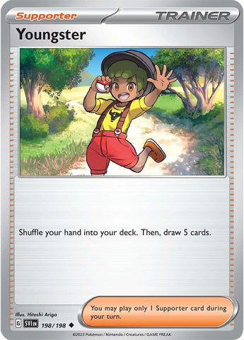 Pokemon | Youngster (198/198) [Scarlet & Violet: Base Set] | The Nerd Merchant