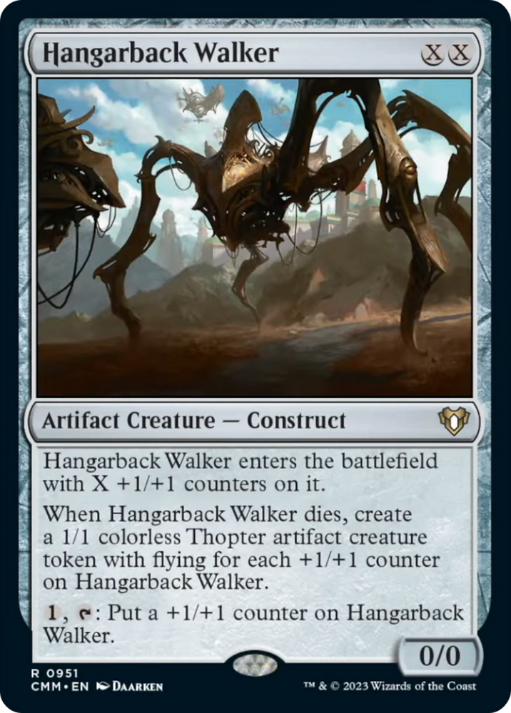 Magic | Hangarback Walker [Commander Masters] | The Nerd Merchant