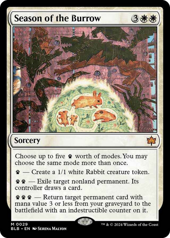 Magic | Season of the Burrow [Bloomburrow] | The Nerd Merchant