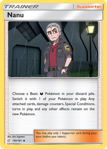 Pokemon | Nanu (150/181) [Sun & Moon: Team Up] | The Nerd Merchant