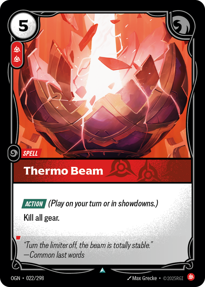 Thermo Beam (Foil) - Origins #22