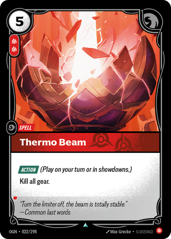 Thermo Beam - Origins #22