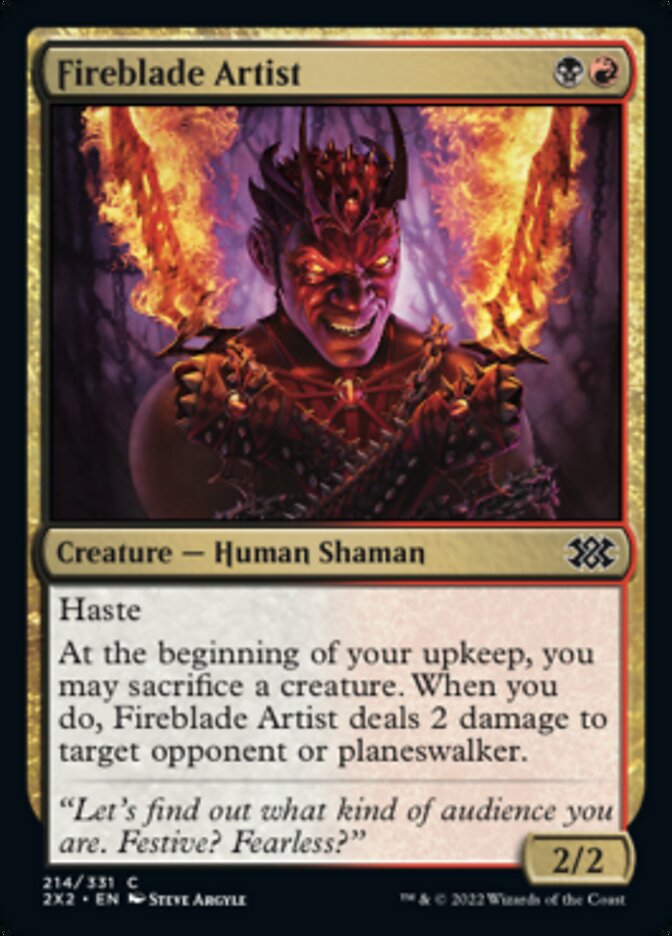 Magic | Fireblade Artist [Double Masters 2022] | The Nerd Merchant
