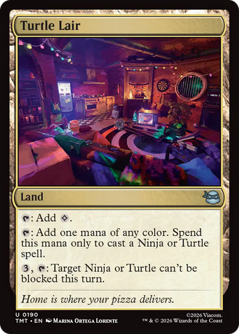 Magic | Turtle Lair [Teenage Mutant Ninja Turtles] | The Nerd Merchant