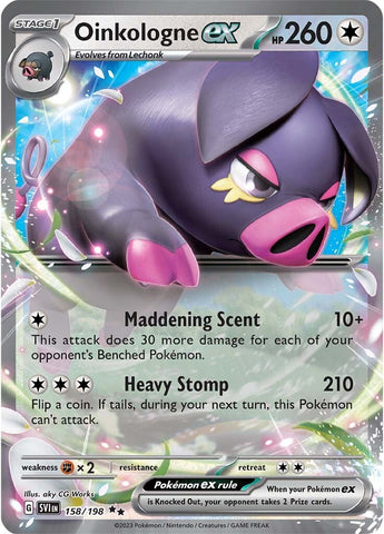 Pokemon | Oinkologne ex (158/198) [Scarlet & Violet: Base Set] | The Nerd Merchant