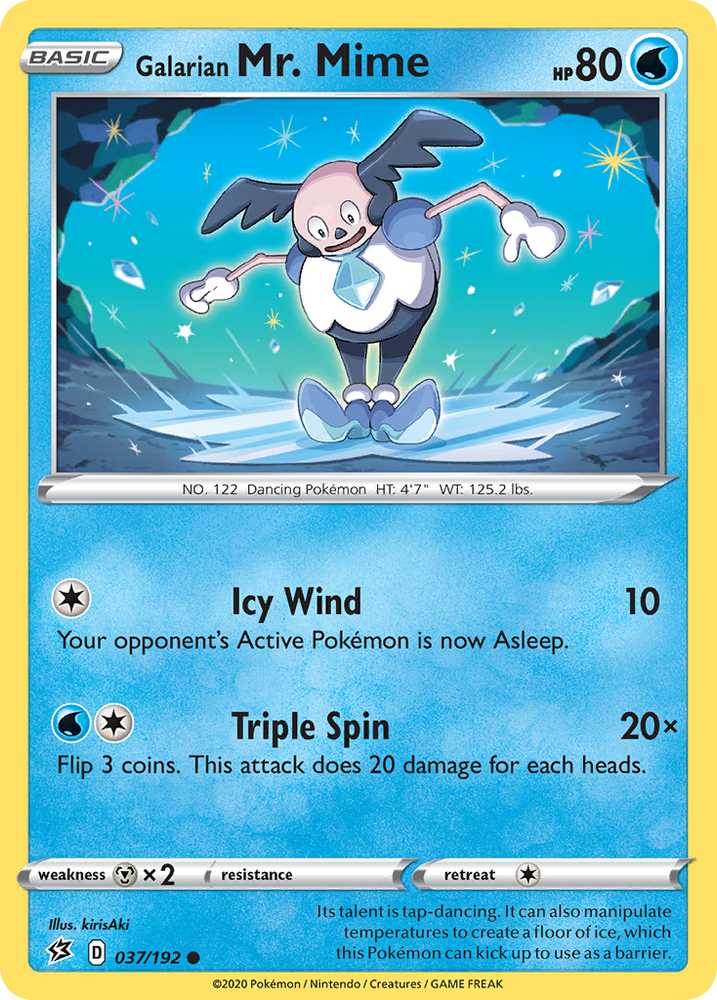 Pokemon | Galarian Mr. Mime (037/192) [Sword & Shield: Rebel Clash] | The Nerd Merchant