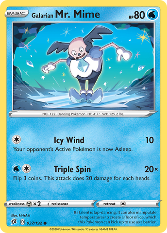Pokemon | Galarian Mr. Mime (037/192) [Sword & Shield: Rebel Clash] | The Nerd Merchant