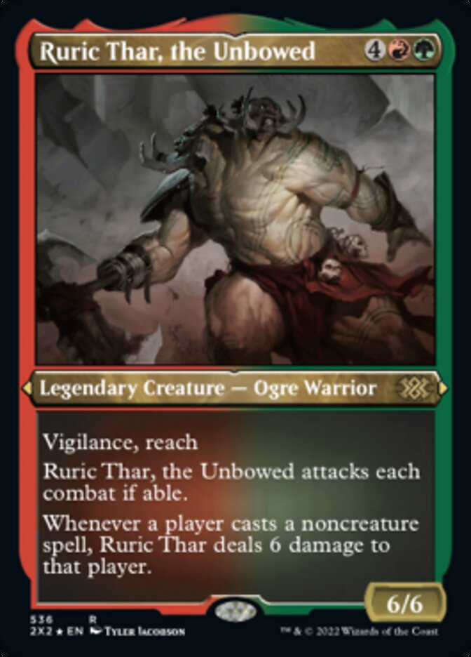 Magic | Ruric Thar, the Unbowed (Foil Etched) [Double Masters 2022] | The Nerd Merchant