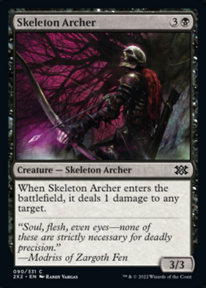 Magic | Skeleton Archer [Double Masters 2022] | The Nerd Merchant