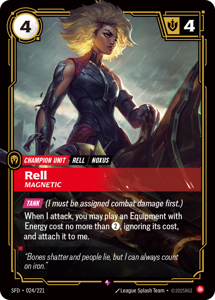 Rell, Magnetic (Foil) - Spiritforged #24