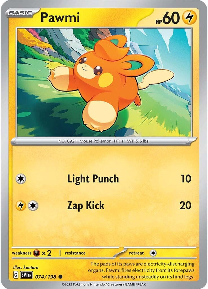 Pokemon | Pawmi (074/198) [Scarlet & Violet: Base Set] | The Nerd Merchant