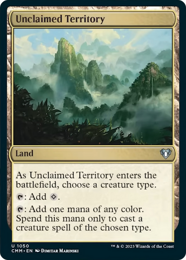 Magic | Unclaimed Territory [Commander Masters] | The Nerd Merchant