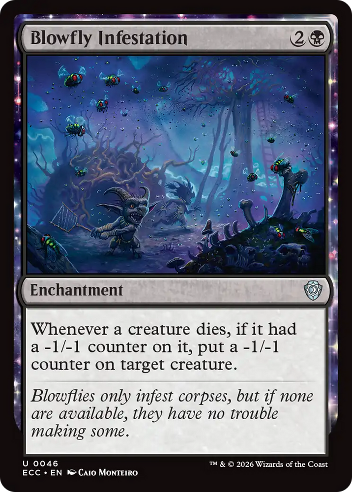 Magic | Blowfly Infestation [Lorwyn Eclipsed Commander] | The Nerd Merchant