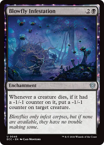 Magic | Blowfly Infestation [Lorwyn Eclipsed Commander] | The Nerd Merchant