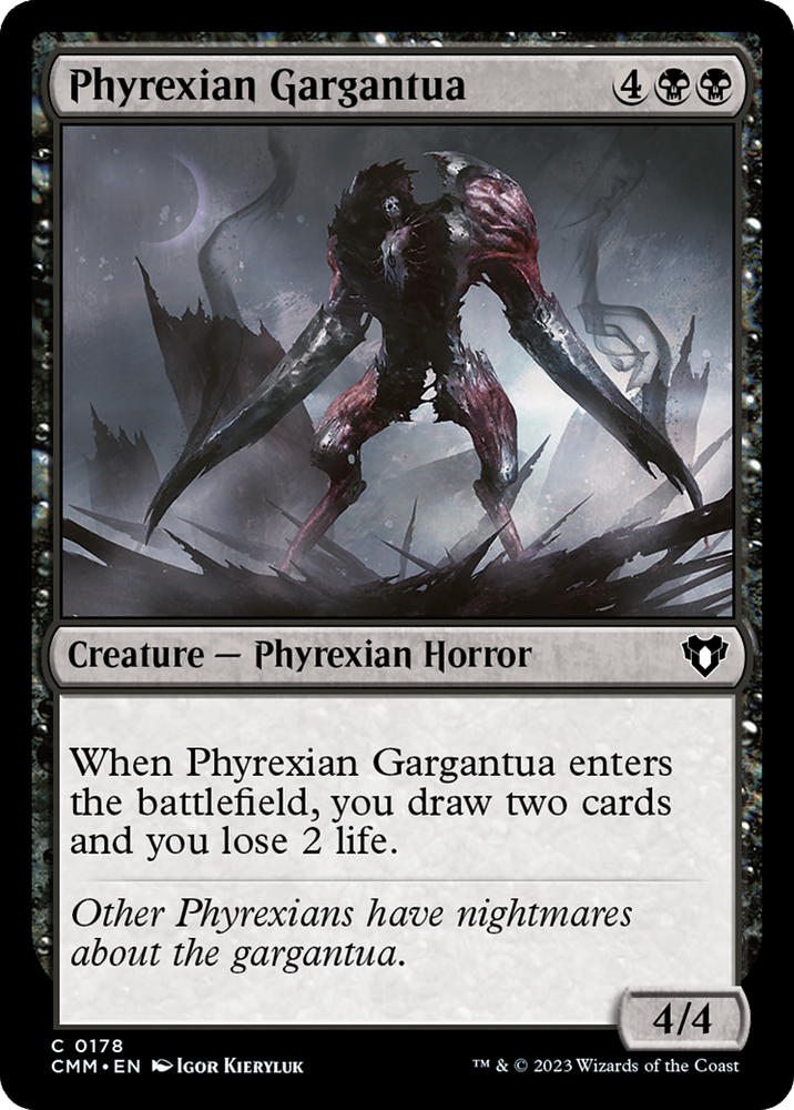 Magic | Phyrexian Gargantua [Commander Masters] | The Nerd Merchant