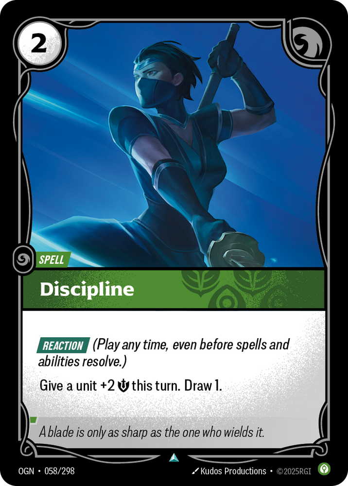 Discipline (Foil) - Origins #58