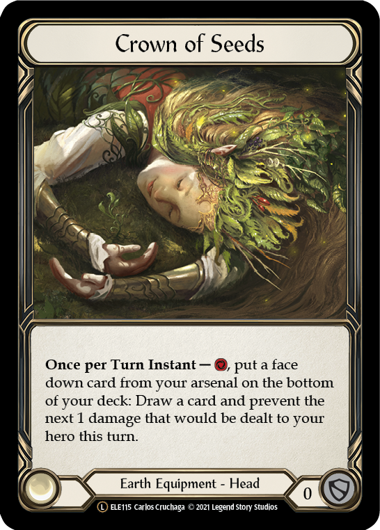 Flesh and Blood TCG | Crown of Seeds [U-ELE115] (Tales of Aria Unlimited) | The Nerd Merchant