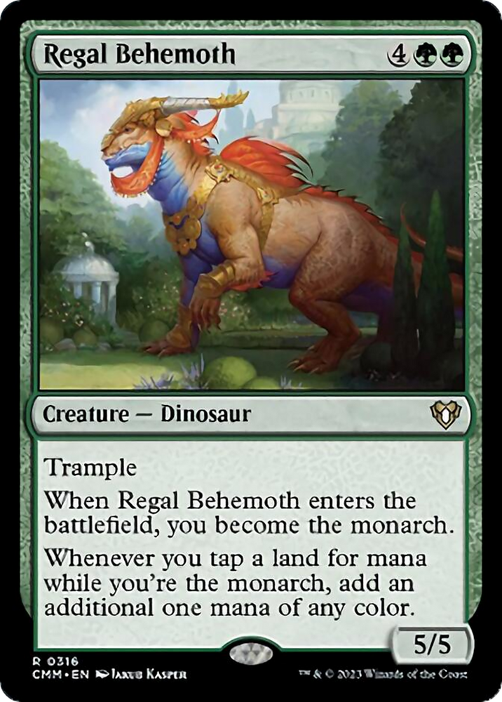 Magic | Regal Behemoth [Commander Masters] | The Nerd Merchant