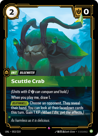 Scuttle Crab (Foil) - Unleashed (053/219)