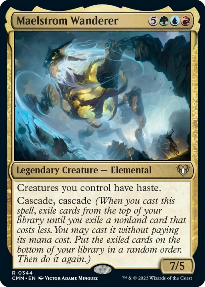 Magic | Maelstrom Wanderer [Commander Masters] | The Nerd Merchant