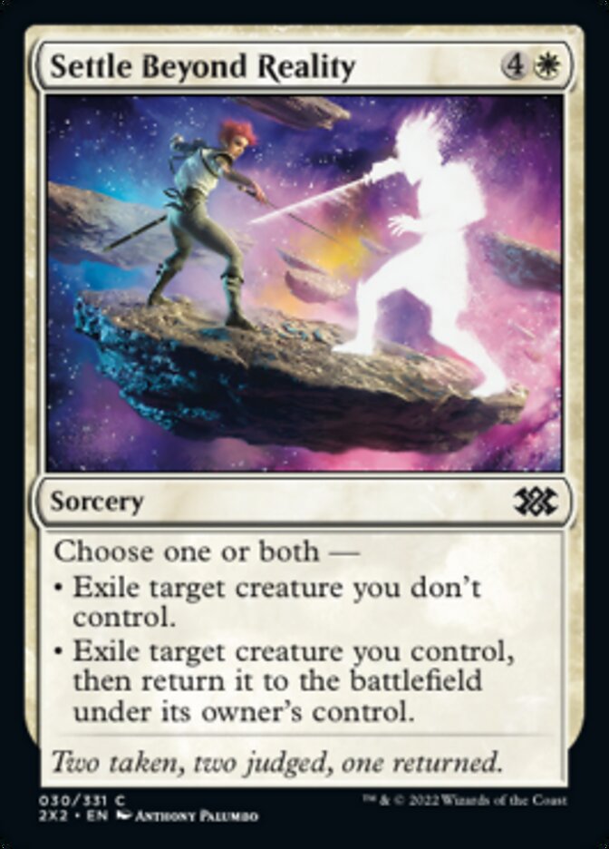 Magic | Settle Beyond Reality [Double Masters 2022] | The Nerd Merchant