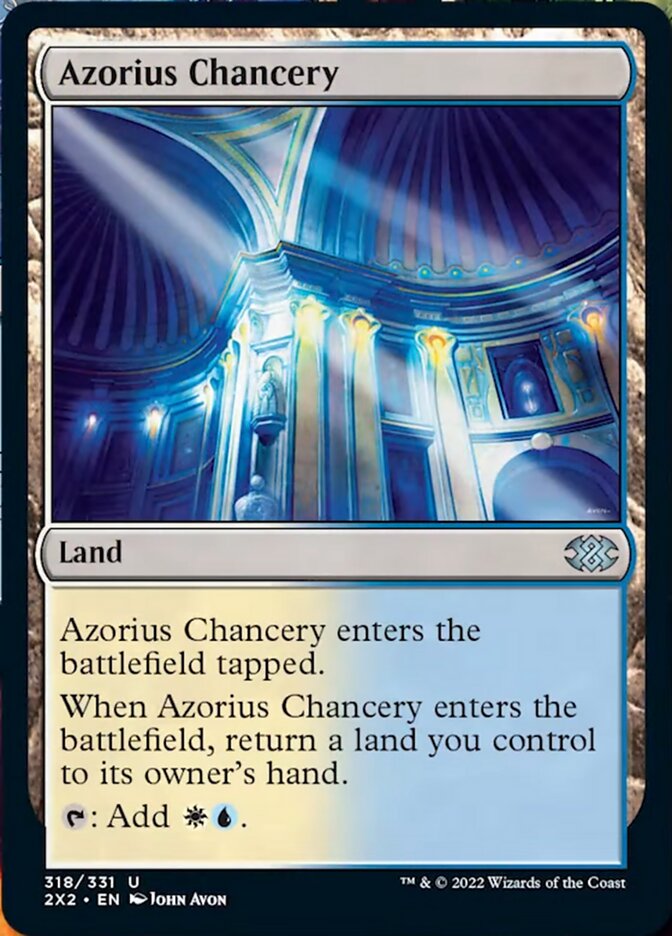 Magic | Azorius Chancery [Double Masters 2022] | The Nerd Merchant