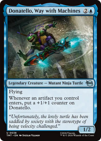 Magic | Donatello, Way with Machines [Teenage Mutant Ninja Turtles] | The Nerd Merchant