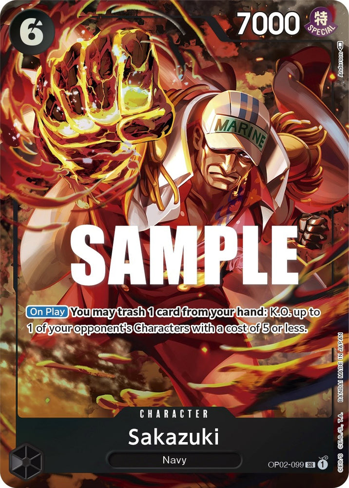 One Piece | Sakazuki (Alternate Art) [Paramount War] | The Nerd Merchant