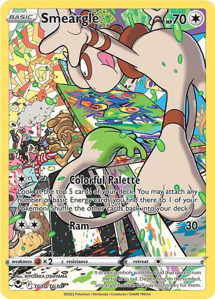 Pokemon | Smeargle (TG10/TG30) [Sword & Shield: Silver Tempest] | The Nerd Merchant