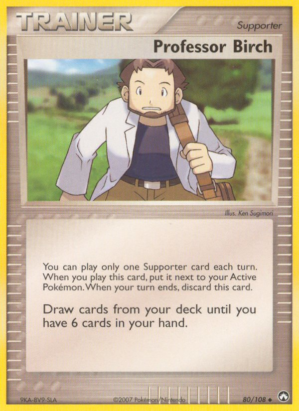 Pokemon | Professor Birch (80/108) [EX: Power Keepers] | The Nerd Merchant