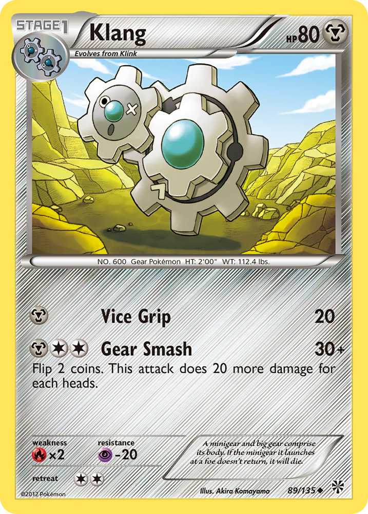 Pokemon | Klang (89/135) [Black & White: Plasma Storm] | The Nerd Merchant