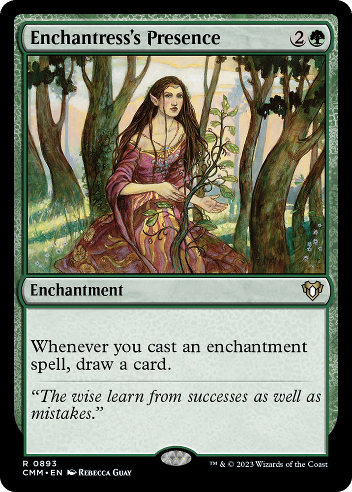 Magic | Enchantress's Presence [Commander Masters] | The Nerd Merchant