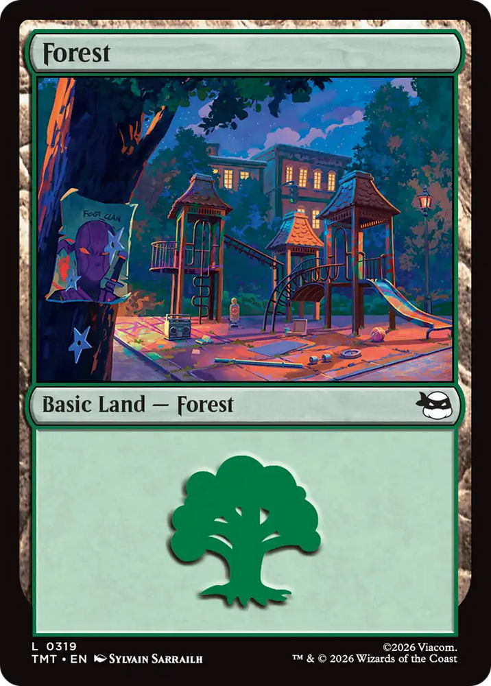 Magic | Forest (0319) [Teenage Mutant Ninja Turtles] | The Nerd Merchant