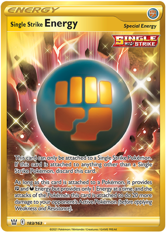 Pokemon | Single Strike Energy (183/163) [Sword & Shield: Battle Styles] | The Nerd Merchant