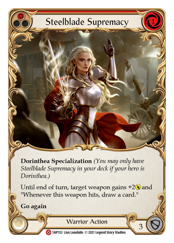 Flesh and Blood TCG | Steelblade Supremacy [1HP152] (History Pack 1) | The Nerd Merchant