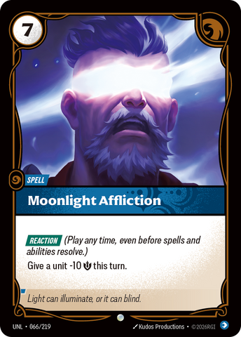 Moonlight Affliction (Foil) - Unleashed (066/219)