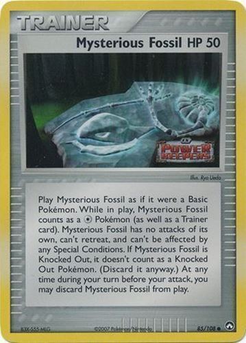 Pokemon | Mysterious Fossil (85/108) (Stamped) [EX: Power Keepers] | The Nerd Merchant