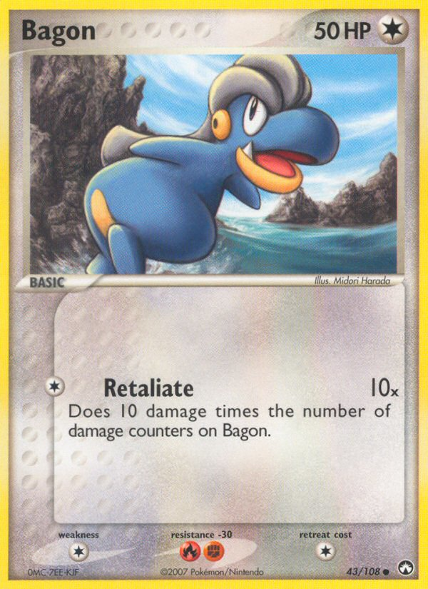 Pokemon | Bagon (43/108) [EX: Power Keepers] | The Nerd Merchant