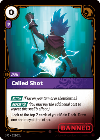 Called Shot (Foil) - Spiritforged #122