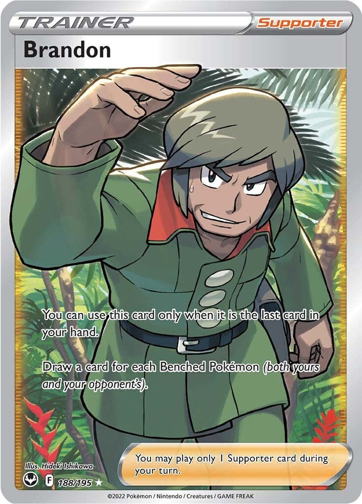 Pokemon | Brandon (188/195) [Sword & Shield: Silver Tempest] | The Nerd Merchant