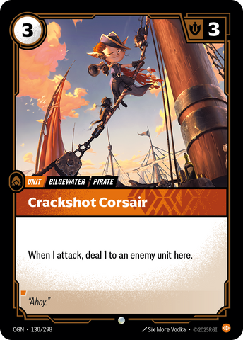 Crackshot Corsair - Origins #130