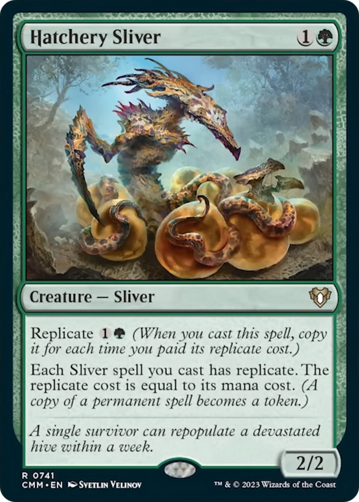Magic | Hatchery Sliver [Commander Masters] | The Nerd Merchant