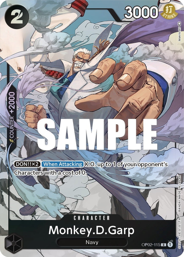One Piece | Monkey.D.Garp (Alternate Art) [Paramount War] | The Nerd Merchant