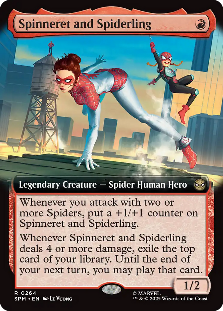 Magic | Spinneret and Spiderling (Extended Art) [Marvel's Spider-Man] | The Nerd Merchant