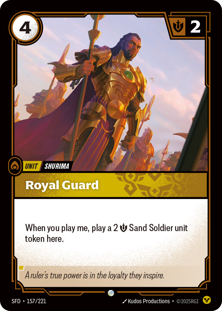 Royal Guard - Spiritforged #157