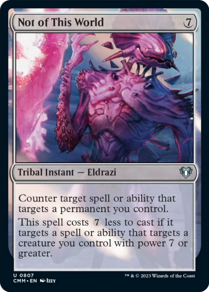 Magic | Not of This World [Commander Masters] | The Nerd Merchant