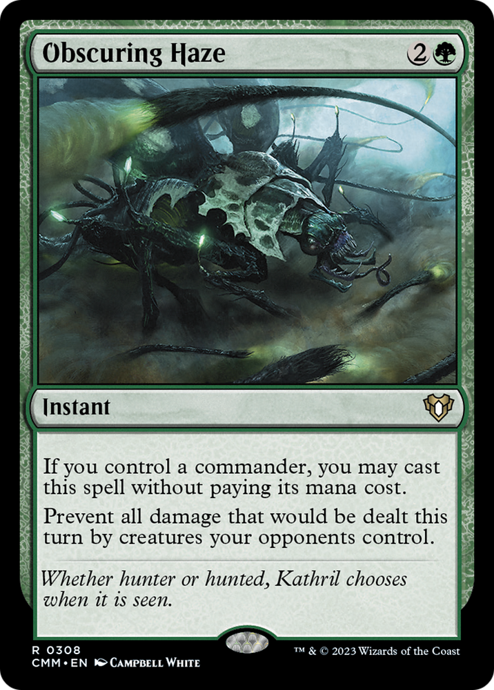Magic | Obscuring Haze [Commander Masters] | The Nerd Merchant