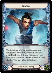 Flesh and Blood TCG | Katsu // Benji, the Piercing Wind [OUT046 // OUT047] (Outsiders) | The Nerd Merchant
