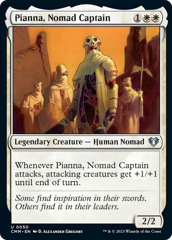 Magic | Pianna, Nomad Captain [Commander Masters] | The Nerd Merchant