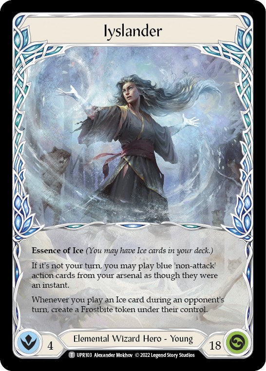 Flesh and Blood TCG | Iyslander // Searing Emberblade [UPR103//UPR046] (Uprising) | The Nerd Merchant